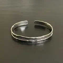 バングル　シルバー925刻印　メキシカンアクセサリー　メッシュ　ヴィンテージ