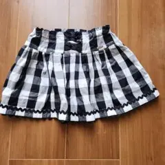 ANNA SUI miniチェック柄スカート 110cm