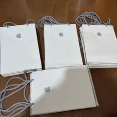 Apple ショップ袋 ホワイト4枚 - メルカリ