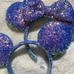 ディズニーカチューシャ スパンコール セット