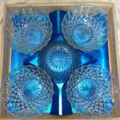 曽我ガラス　小鉢　5つ入