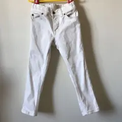 Lee キッズデニム ホワイト110センチ