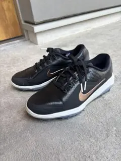 NIKE ゴルフシューズ 24.5 エアズームビクトリー黒ゴールド 未使用品