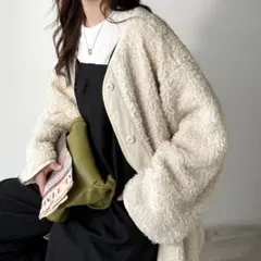 JaVa オーバーサイズ　ボアアウター