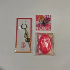 TWICE FC限定 非売品グッズセット ラバーケース/キーホルダー/クリップ