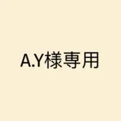 A.Y様専用