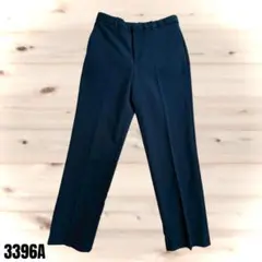 UNIQLO ユニクロ ネイビー スラックス センタークリース 3396