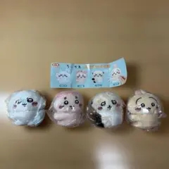 ちいかわクリップぬいぐるみセット 全4種