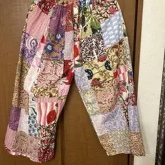 パッチワークデザイン パンツ