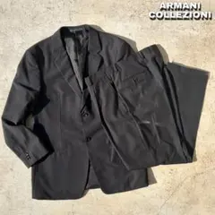 ARMANI セットアップ ジャケット ワイドスラックス イタリア製 ストライプのサムネイル