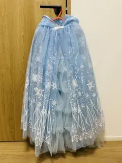 プリンセスドレス マント付き 水色 コスチューム/エルサ