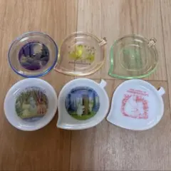 FELISSIMOチェコ絵本作家(ルジェク・ヴィルム)ガラスプレート セット