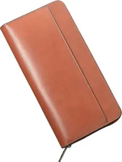 【 ACLUO 】 長財布 折りたたみ 二つ折り ブラウン 未開封・未使用品
