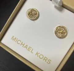 新品　MICHAEL KORS マイケルコース　ピアス　ゴールド　MKのサムネイル