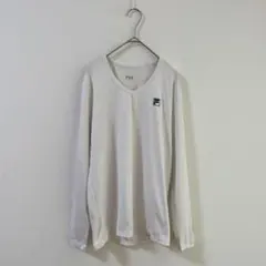 4379 FILA フィラゴルフ インナー　ゴルフウェア　Ｌ　白　ストレッチ