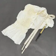 あすか様専用　未使用品　帯締め帯揚げセット　留袖用　末廣付き　正絹　H611