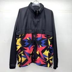 HECTIC ナイロンジャケット L ブラック フード付