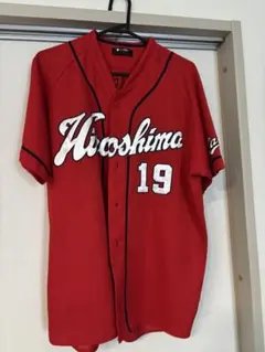 広島東洋カープ ユニフォーム 背番号19 デサント製 Lのサムネイル