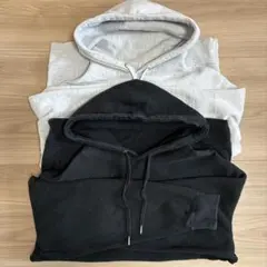 90s 00s independent パーカー ブラック グレー 2枚売り