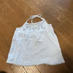 ELLE PETITE水色お花刺繍キャミソールのサムネイル