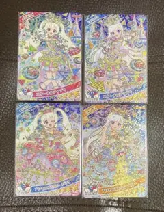 ひみつのアイプリ リング6弾 ミラクルカード 星4 ひまり みつき 4点