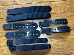 バートンBURTONバインディング用パーツ【スライダー&タン両足セット】ネイビー