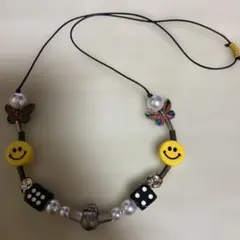 スマイリーフェイス ネックレス