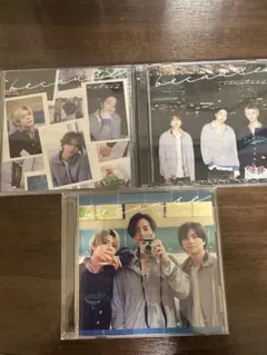 timelesz because 通常盤　初回限定版AB 3形態セット