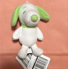 パステルグリーン PEANUTS スヌーピー マスコット シャーベットカラー