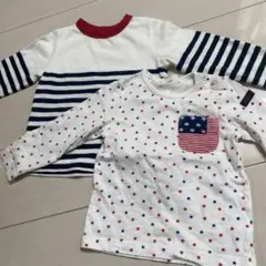 長袖Tシャツ 90cm 2枚セットのサムネイル