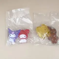 サンリオ　なかよしドロップチャーム　マイメロ　ポムポムプリン　ガチャガチャ