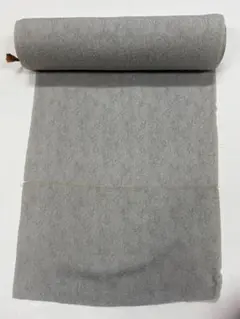 グレー 葉模様 着物反物　裁断済み