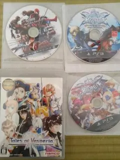 PS3 ブレイブルー2種 マーベルアルティメット ヴェスペリア 動作確認済み