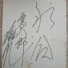 井森美幸直筆サイン色紙 - メルカリ