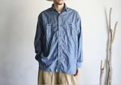 orSlow VINTAGEFIT CHAMBRAY SHIRT デニムシャツのサムネイル