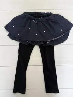 フリル付きスカート　レギンス　110
