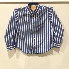 ラルフローレン 120 ストライプ リネンシャツ