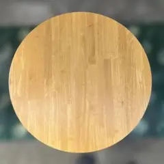 ナチュラルウッド 円形折りたたみテーブル 80cm
