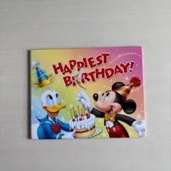 ディズニー バースデー フォトフレームカード