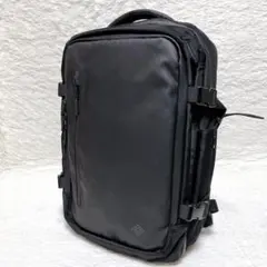 【極美品】ビジネスリュック 3WAY 防水 出張 旅行 PC収納 A4 黒