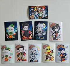 ウォーターチャレンジ　ハロウィンブロマイド10枚セット