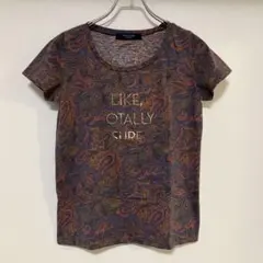 Ciaopanic ペイズリー柄 半袖 Tシャツ ロゴプリントのサムネイル