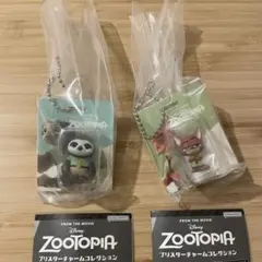 【匿名配送】ズートピア ブリスターチャームコレクション　ニック&フラッシュ