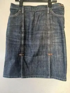 【GAP】デニム　ひざ丈スカート