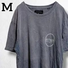 アフェンズ ロゴTシャツ サーフ クルーネック ロゴ入り M 灰色 コットンのサムネイル