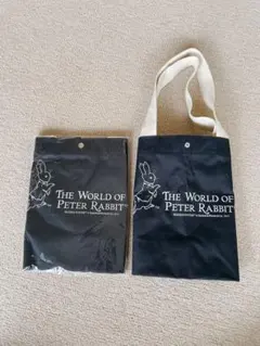 ピーターラビットオリジナルトートバッグ　2個