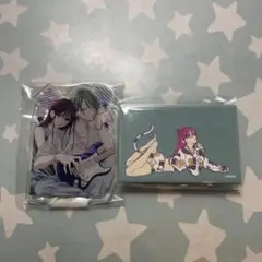 野良猫と狼　アクリルスタンド　缶バッジ　ミユキ蜜蜂　くじ