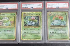 PSA10 3連番 フシギダネ フシギソウ フシギバナ classic