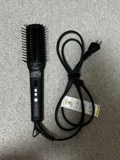 サロニア ストレートヒートブラシ スリム ブラック