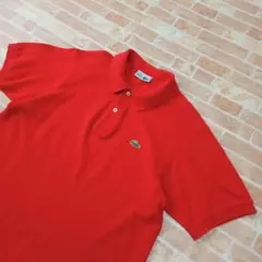 70s80s　CHEMISE LACOSTE　フランス製　ポロシャツ　半袖　Ｌ